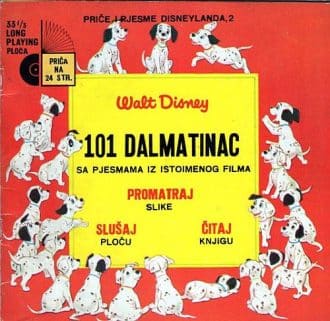 101 dalmatinac + singl Walt Disney
