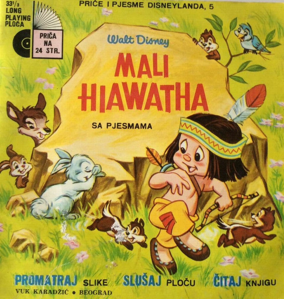 Mali Hiawatha + singl Walt Disney