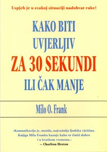 Kako biti uvjerljiv za 30 sekundi ili čak manje Milo O. Frank