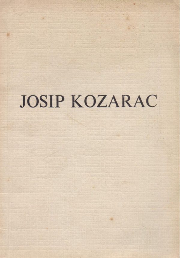 Josip Kozarac G.A.