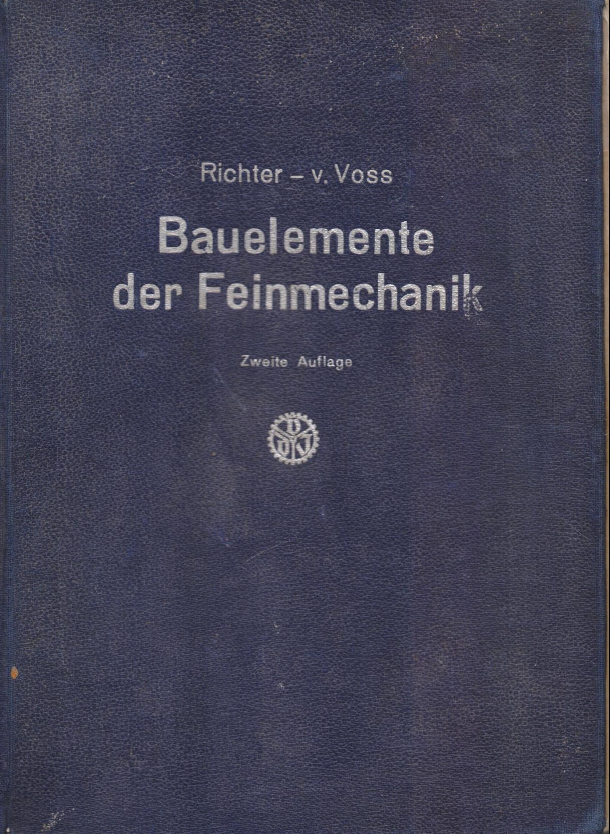 Bauelemente der Feinmechanik Richard v. Voss, Frit Kozer