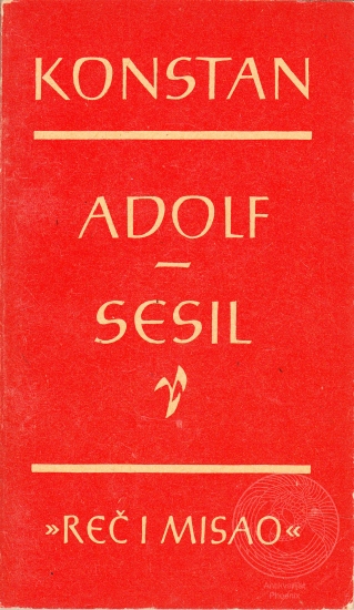 Adolf - Sesil Constant Benjamin