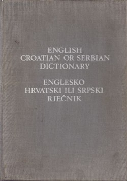 English Croatian or Serbian Dictionary Željko Bujas