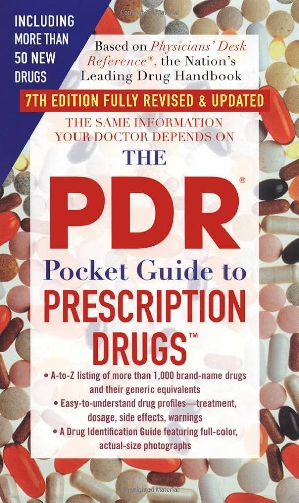 Pocket guide to perscription drugs Thomson PDR