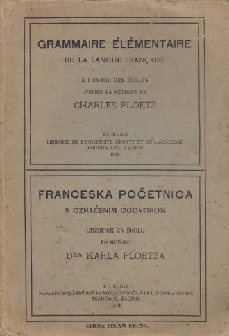 Franceska početnica s označenim izgovorom Charles Ploetz