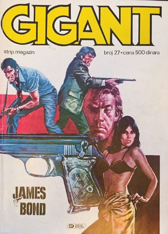 27. James Bond Gigant Strip magazin
