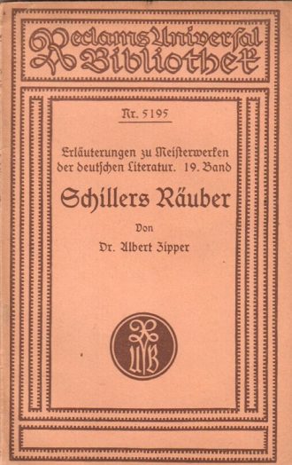 Schillers Rauber Albert Zipper