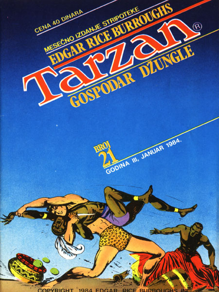 21. Beli panter Tarzan