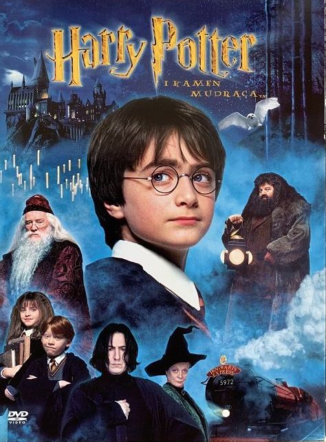 Harry Potter i kamen mudraca DVD Harry Potter
