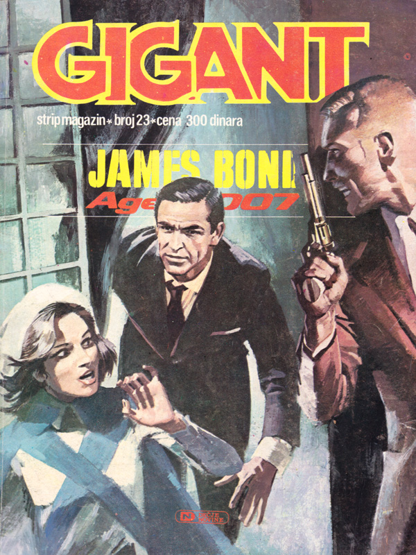 23. James Bond Gigant strip magazin