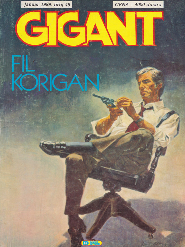 48. Fil Korigan Gigant strip magazin