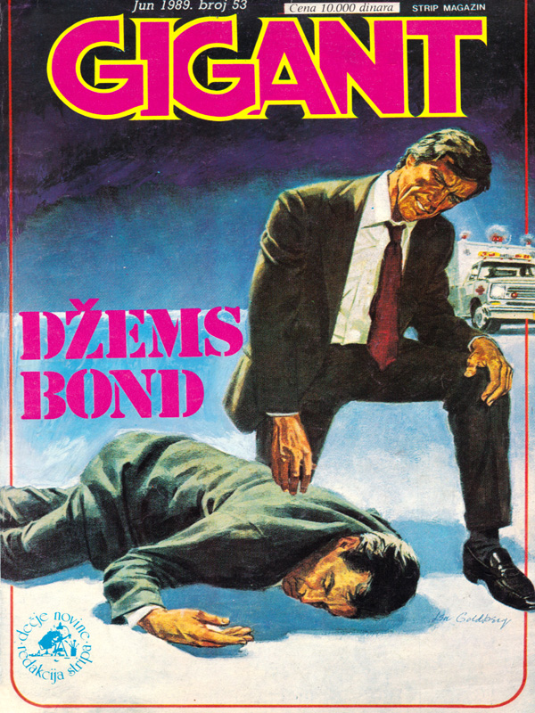 53. Džems Bond Gigant strip magazin