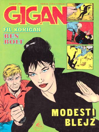 66. Modesti Blejz / Fil Korigan / Ben Bolt Gigant strip magazin