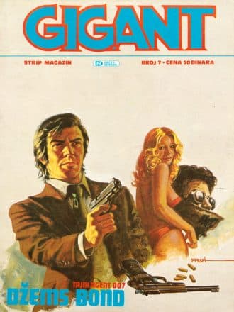 7. Džems Bond Gigant strip magazin