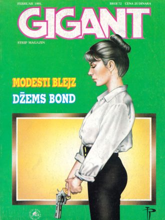 72. Modesti Blejz / Džems Bond Gigant strip magazin