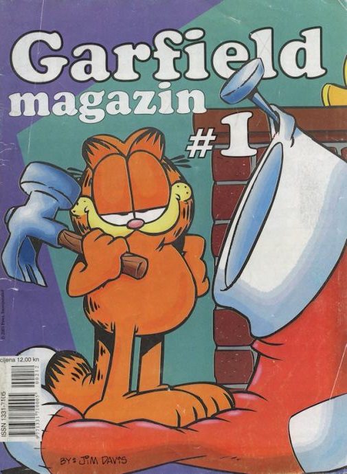1. Garfield magazin Garfield