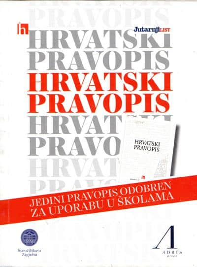 Hrvatski pravopis Željko Jozić