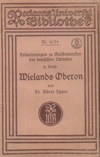 Wielands Oberon Albert Zipper