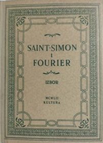 Saint-simon i Fourier Josip Rittig
