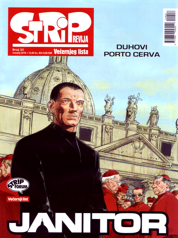 32. Janitor  – Vatikanska obavještajna služba Strip revija