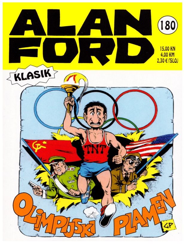 180. Olimpijski plamen Alan Ford