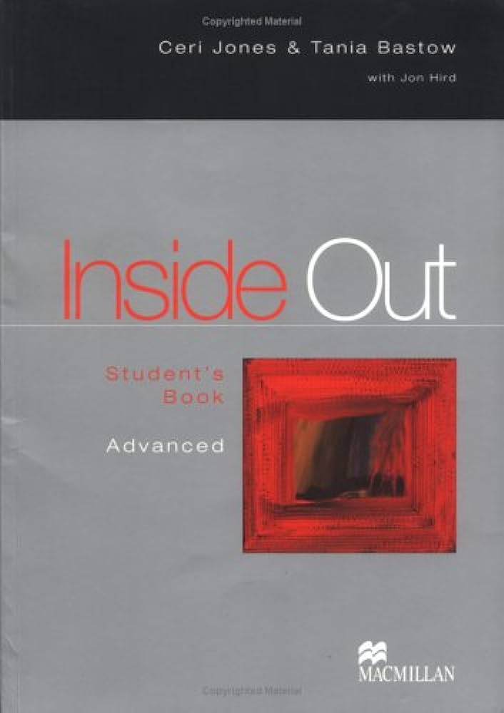 Inside out Students Book ADVANCED autora Ceri Jones, Tania Bastow