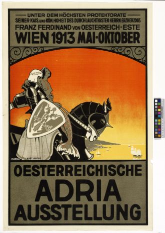 Adria ausstellung wien 1913. K. K. Prater