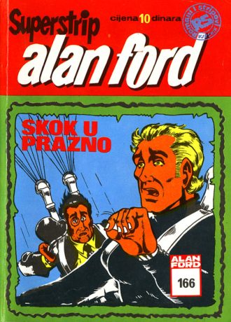 166. Skok u prazno Alan Ford