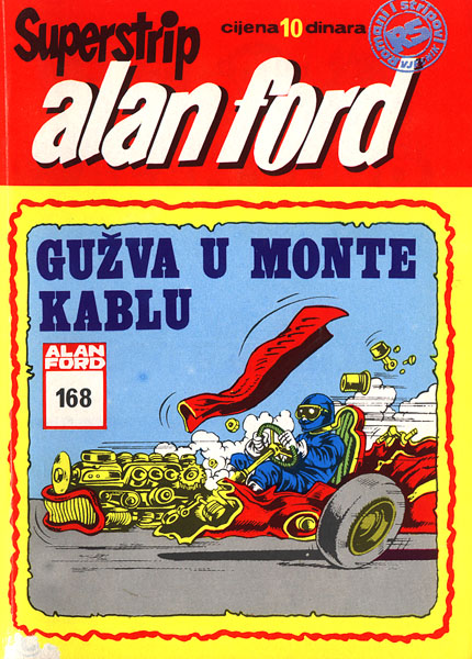 168. Gužva u Monte kablu Alan Ford
