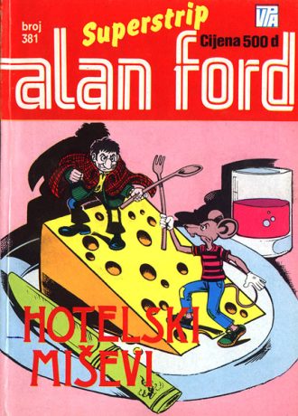 381. Hotelski miševi Alan Ford