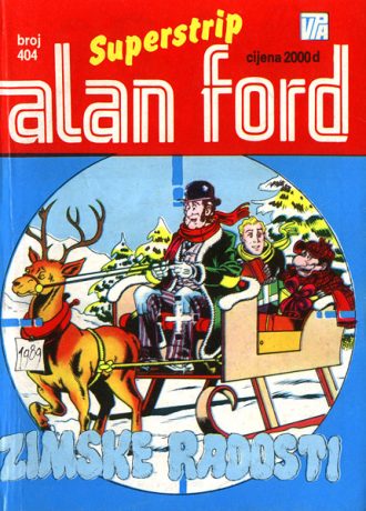 404. Zimske radosti Alan Ford