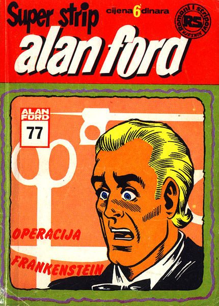 77. Operacija Frankenstein Alan Ford