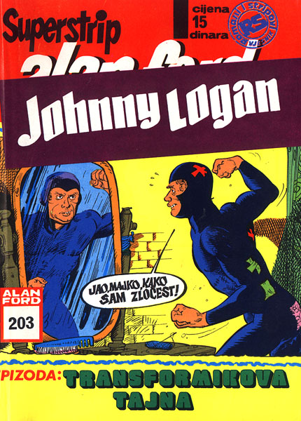 6. Transformikova tajna Johnny Logan