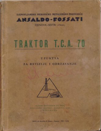Traktor T.C.A. 70 G.A.