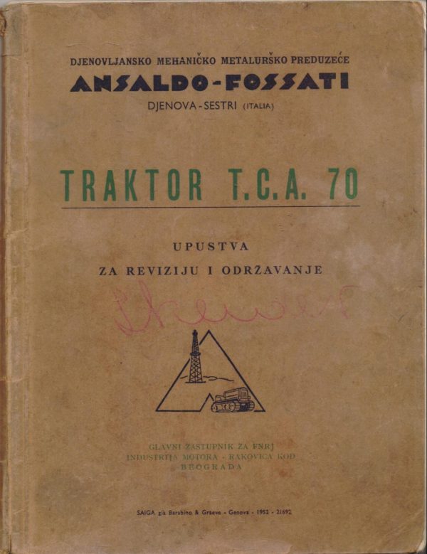 Traktor T.C.A. 70 G.A.