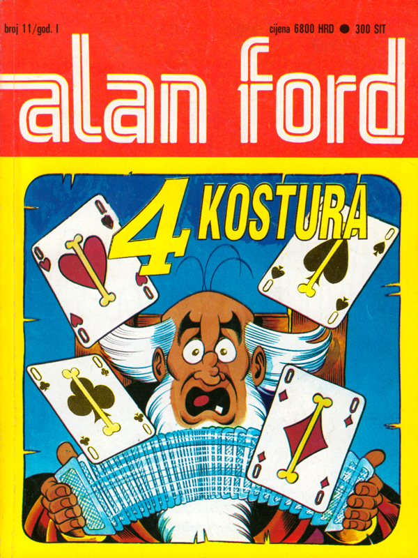 11. 4 kostura Alan Ford