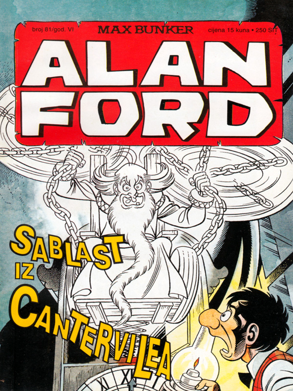 81. Sablast iz Cantervilea Alan Ford