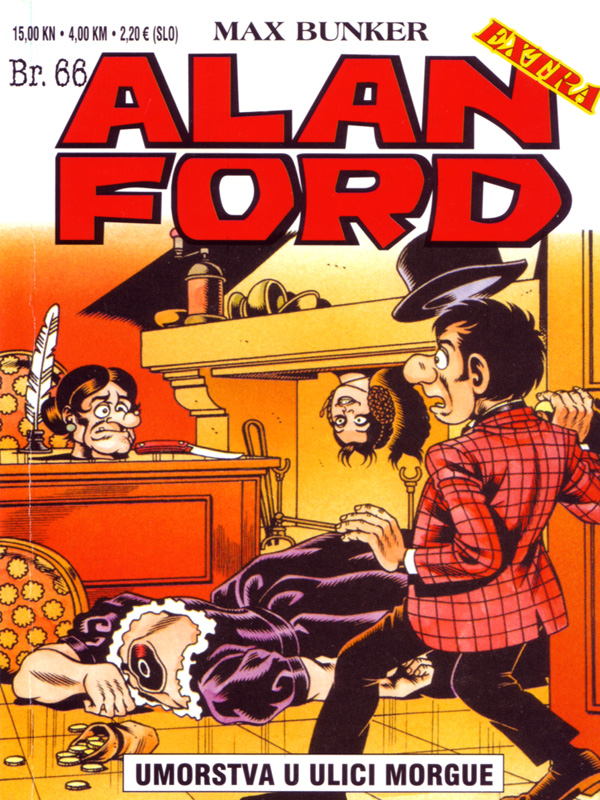 66. Umorstva u Ulici Morgue Alan Ford