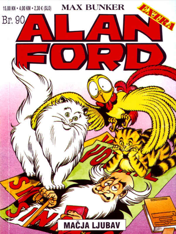 90. Mačja ljubav Alan Ford