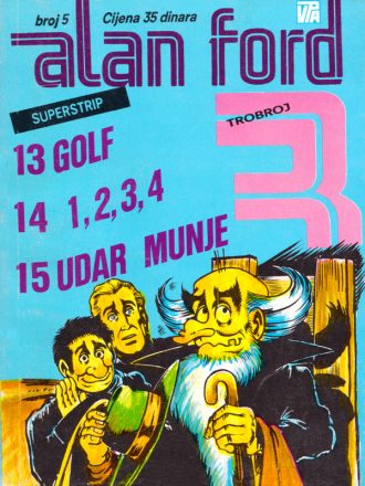 5. Golf / 1,2,3,4, / Udar munje Alan Ford