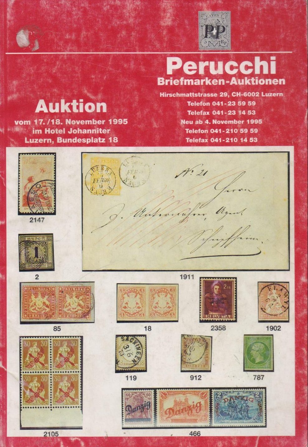 Perruchi Briefmarken-Auktionen G.A.