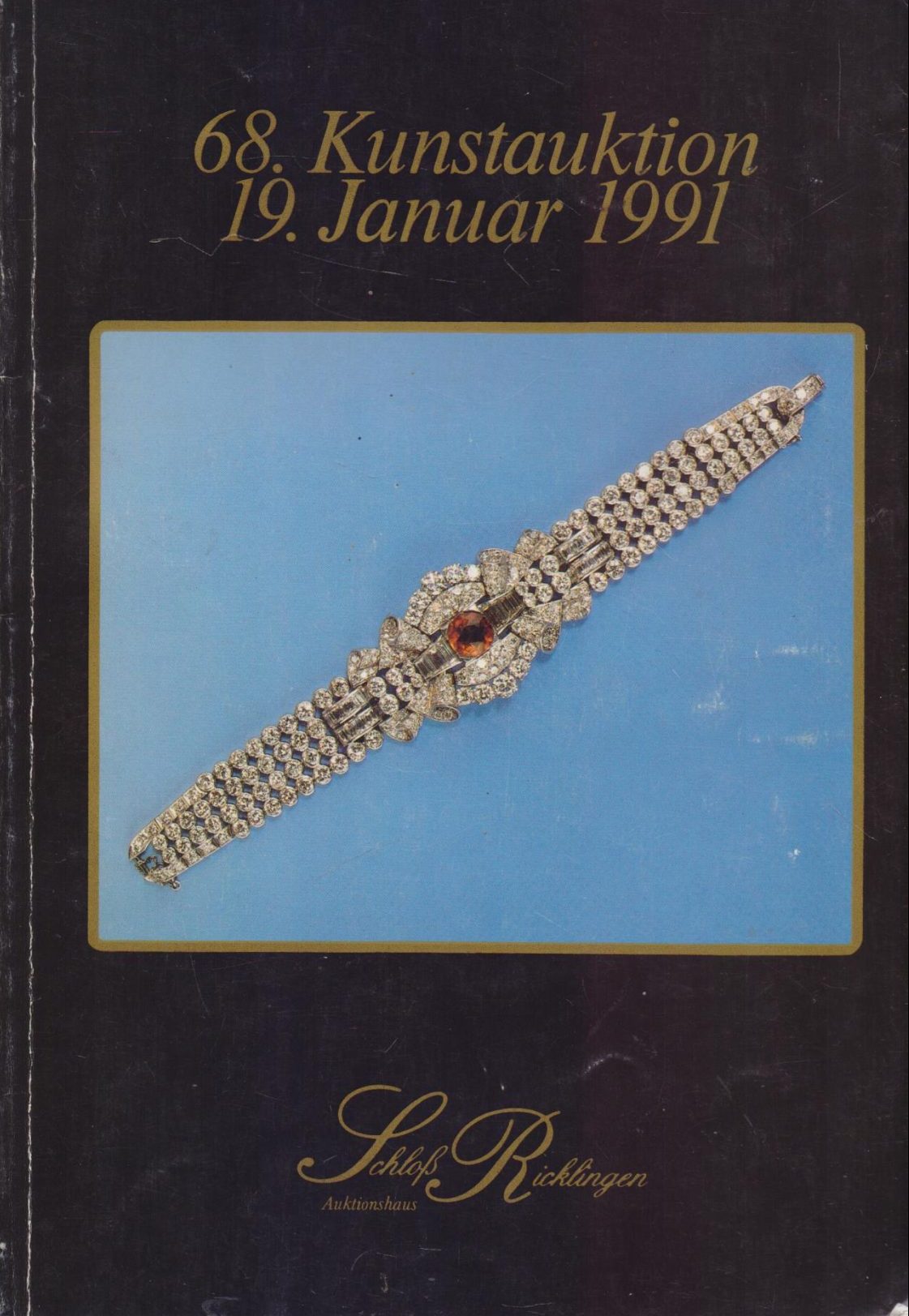 68. Kunstauktion 19. Januar 1991. G.A.