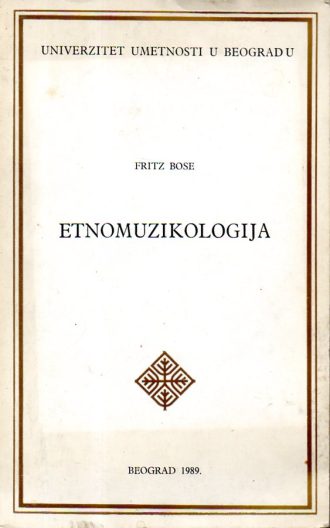 Etnomuzikologija Fritz Bose