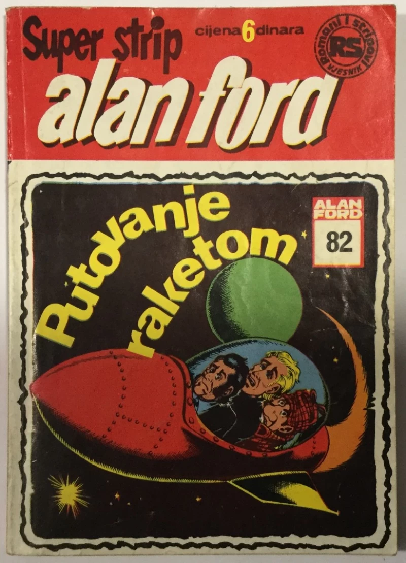 82. Putovanje raketom Alan Ford