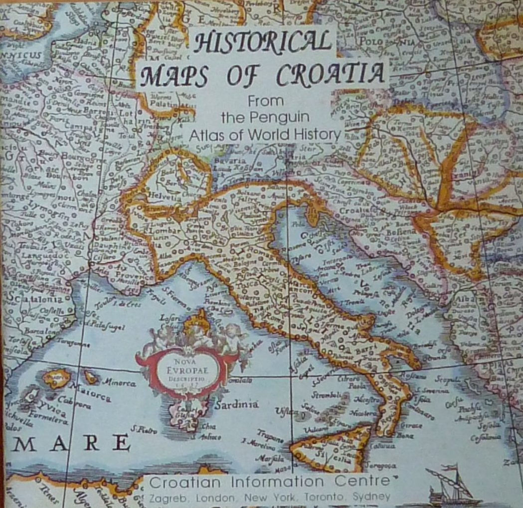 Historical maps of Croatia Ante Beljo
