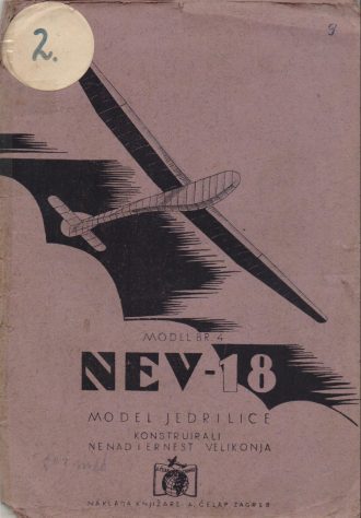 Model jedrilice visokih sposobnosti Nenad i Ernest Velikonja