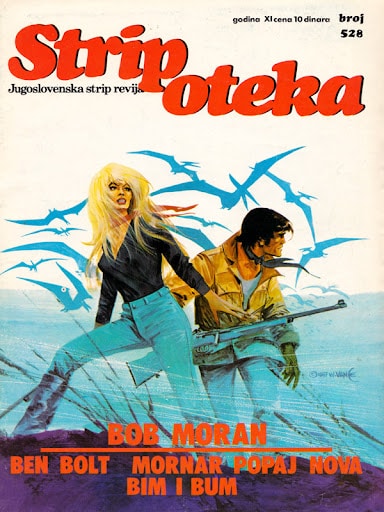 528. Bob Moran / Ben Bolt / Mornar Popaj / Nova / Bim i Bum Stripoteka