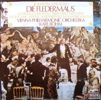 Gramofonska ploča Johann Strauss Šišmiš = Die Fledermaus LSDC 70758/59