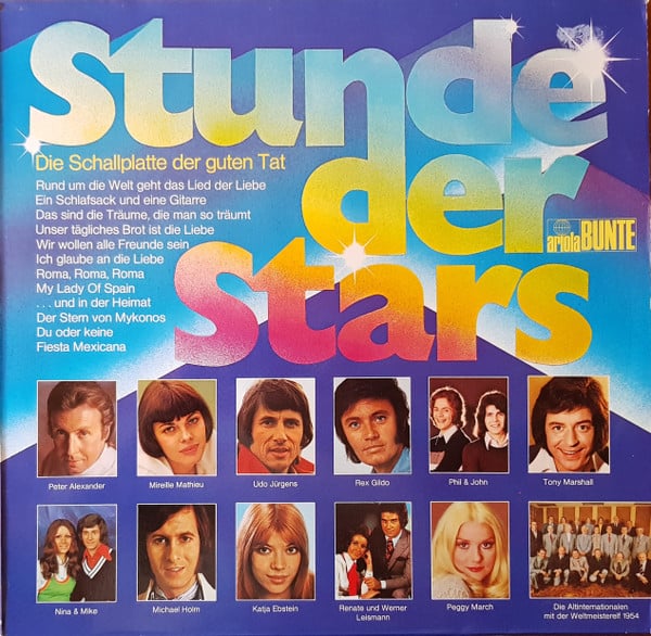 Gramofonska ploča Stunde Der Stars  Die Schallplatte Der Guten Tat 87333 XAT