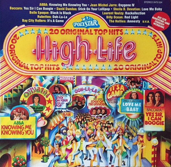 Gramofonska ploča High Life  20 Original Top Hits 2475 524
